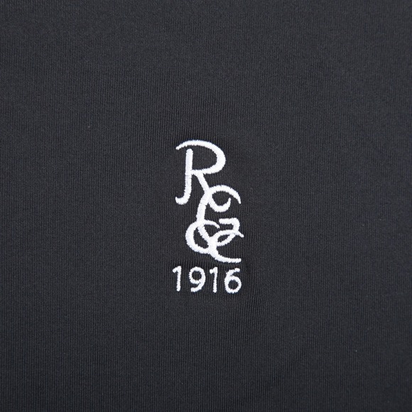 FootJoy Golf Vest Mens Large Black Quarter Zip Sleeveless Rochester Golf & CC - Picture 3 of 11